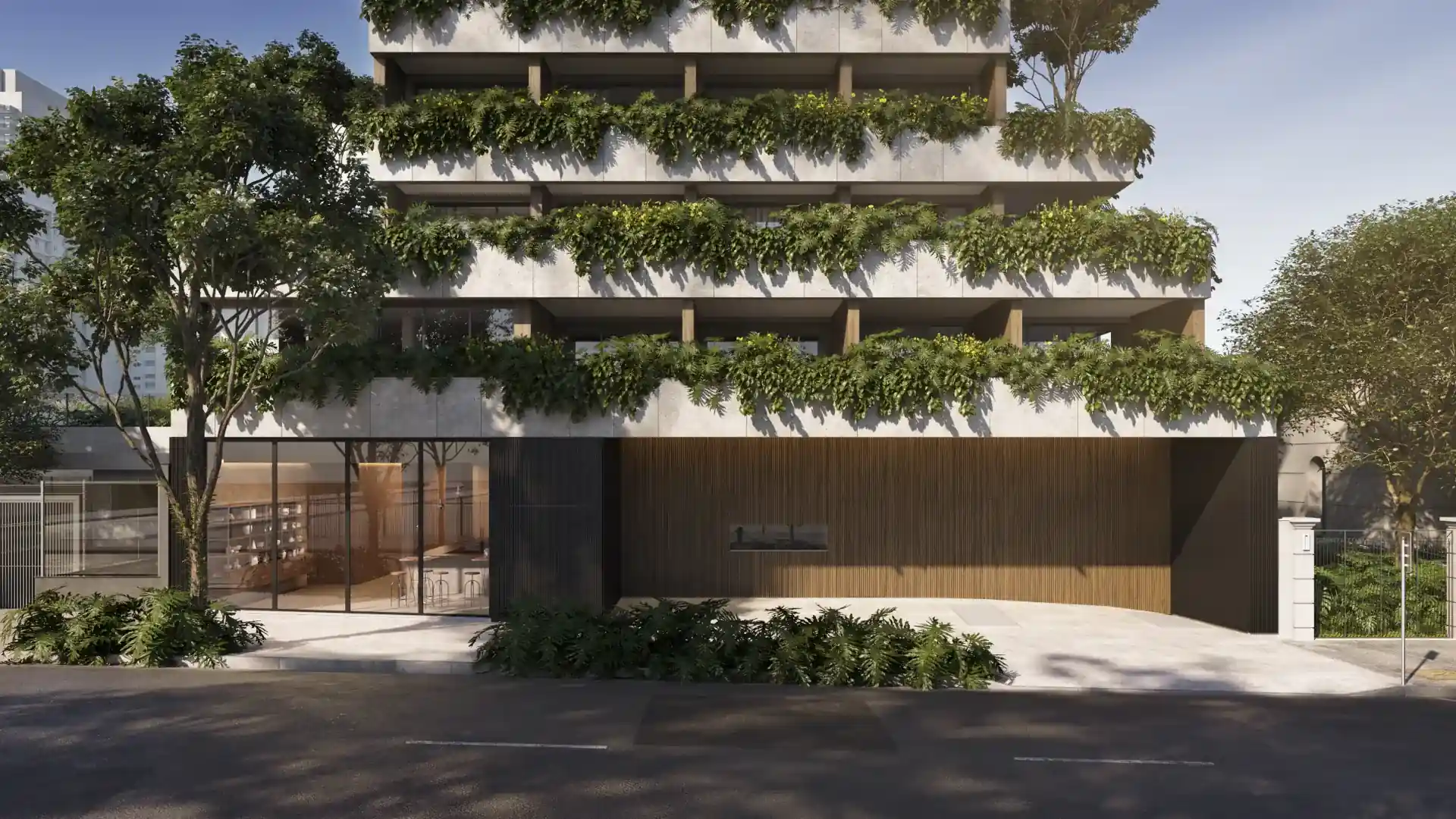 Fachada do empreendimento Melo Alves 645 nos Jardins